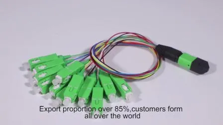 12core MPO APC Fiber Attenuator Female to Male Optical Fibre Connector 1 3 5 7 9 10 15 20 25 30dB FTTH Fibra Optica Attenuator 