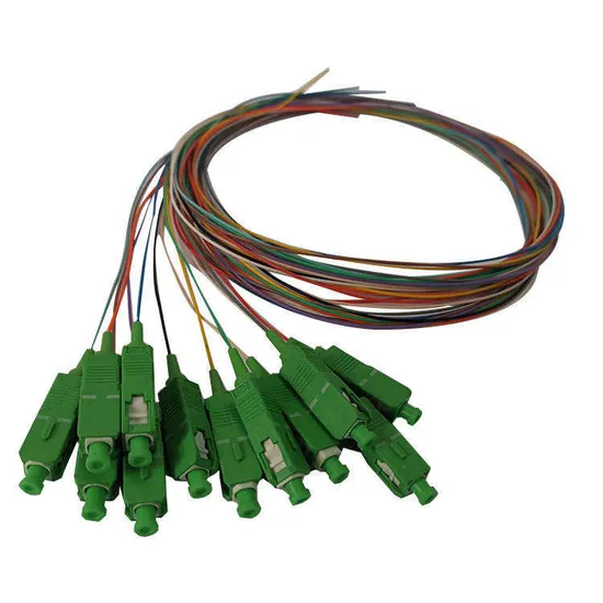 Sc/APC Connector Waterproof Fiber Optical Pigtail FTTH Pigtail Catheter Patch Cord 