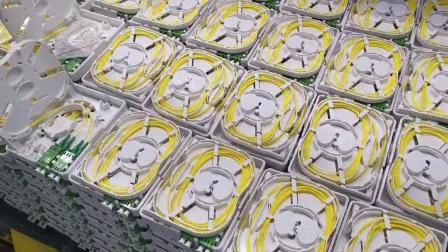 8 16 24 Cores ABS Fdb FTTH Fiber Optic Distribution Terminal Box 