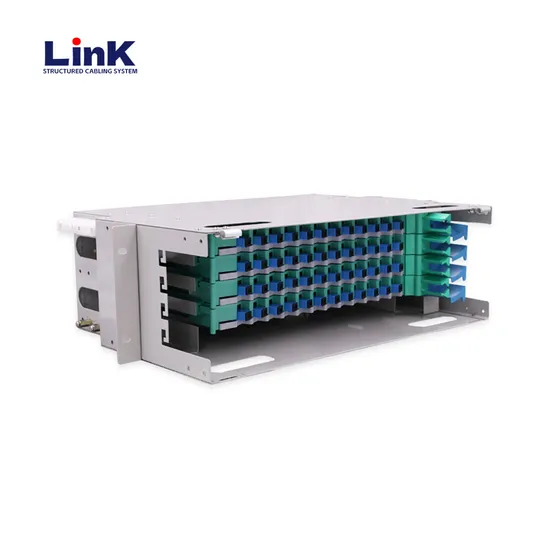 3u 19 Inch Rackmount ODF Fiber Optical Distribution Frame 