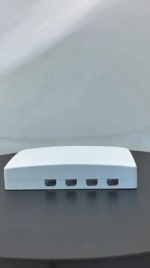 Indoor Mini Fiber Optic Distribution Box for 4 Core Termination 