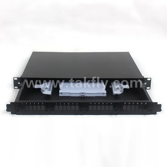 24f Drawer ODF Fiber Optical Distribution Frame with Cable Bracket 