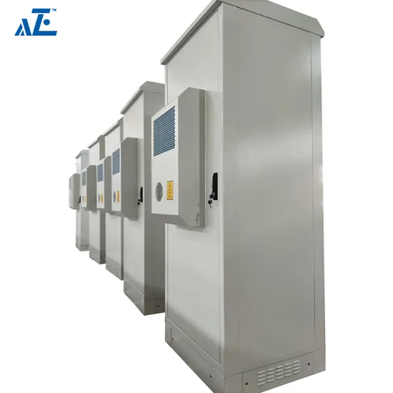 IP55 Outdoor Enclosure19 Inch Network Server Rack Integrated Outdoor Telecom Power Metal Lithium Battery Storage Cabinet 