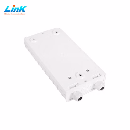 Indoor/Outdoor FTTH 4 Core Fiber Optic Distribution Box 6 Port Fiber Optic Terminal Box